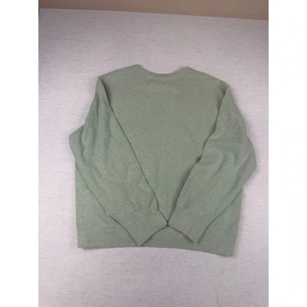 Polo Ralph Lauren Mens XL Sage Green Cotton Crewneck Sweatshirt Pullover Pony